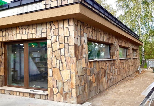 Плитняк кора дерева для фасада купить в Томске