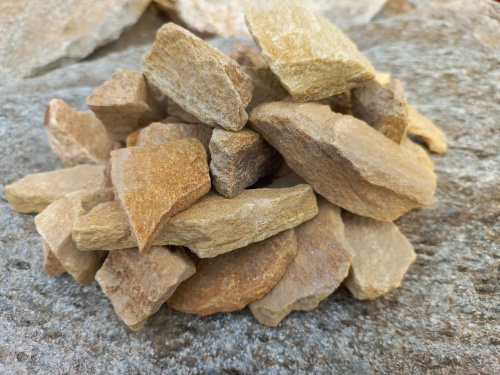 Златолит жёлтый декоративная каменная крошка купить в Томске